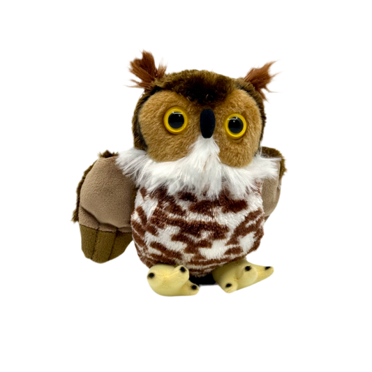 Plush - Owl - Great Horned -