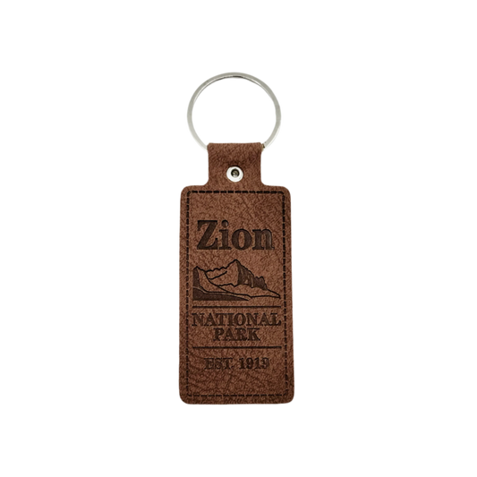 Keychain - Leather Field Notes - 93002