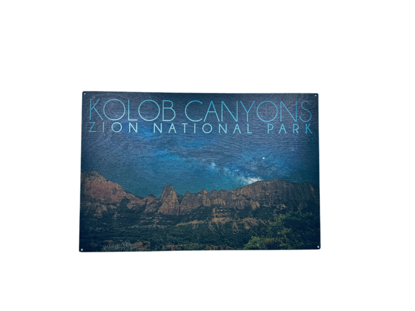 Sign - Wood - Night Sky Kolob - D