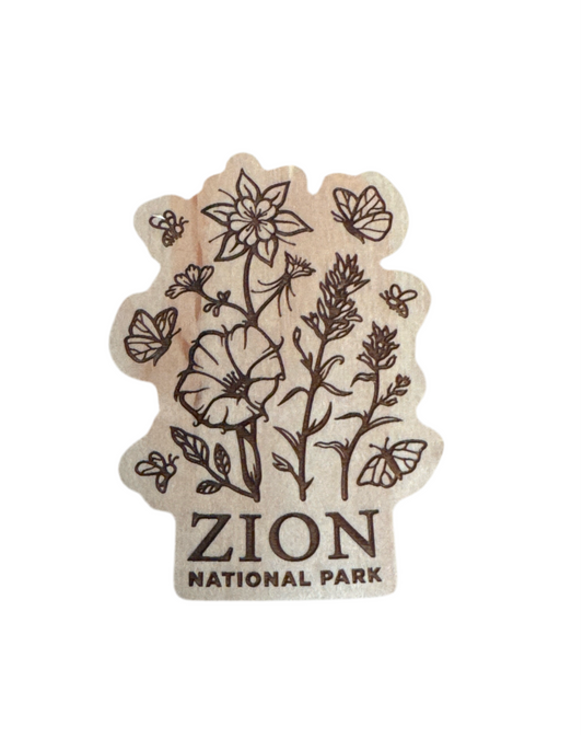 Magnet - Wood Pollinator Zion