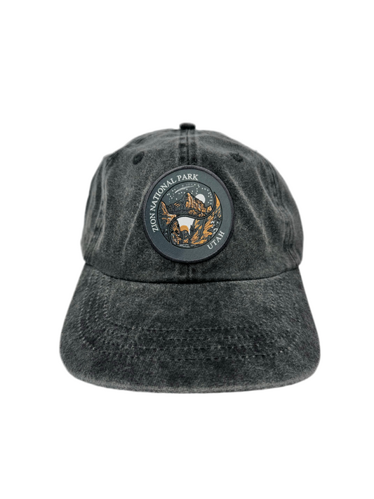 Hat - Zion Yin/Yang Black