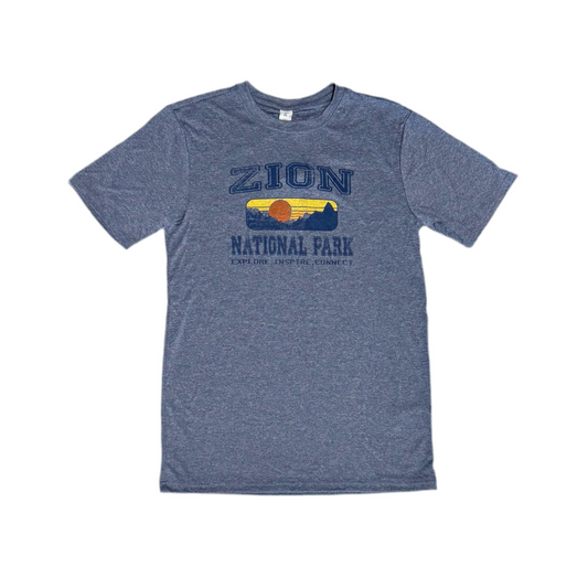 Tshirt - Zion Tech Navy