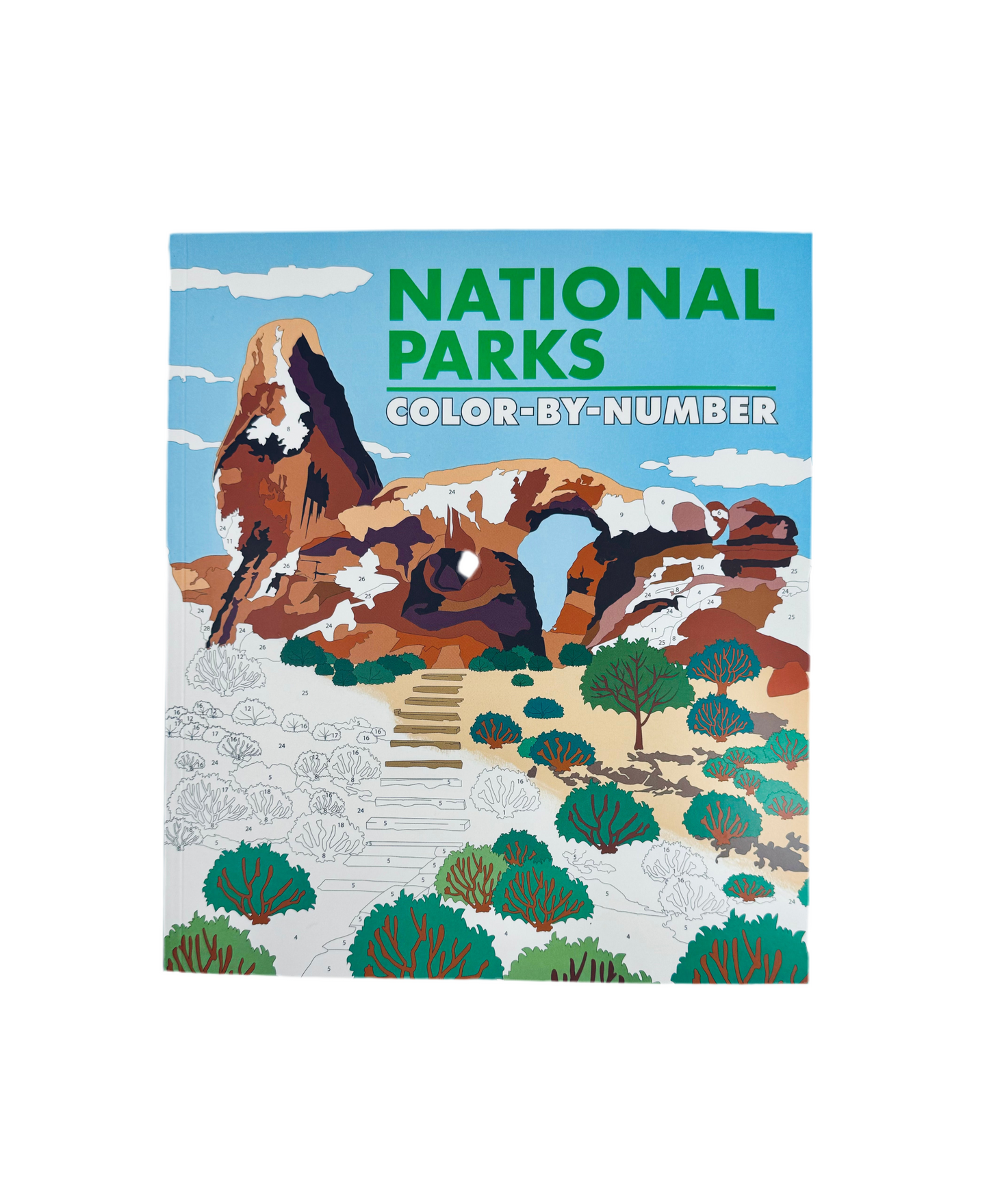 Book - Natl Parks Color-By-Number