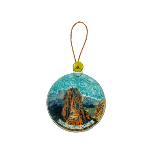 Ornament - Glass Angels Landing