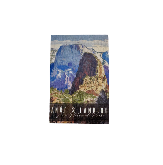 Magnet - Wood - Angels Landing - D