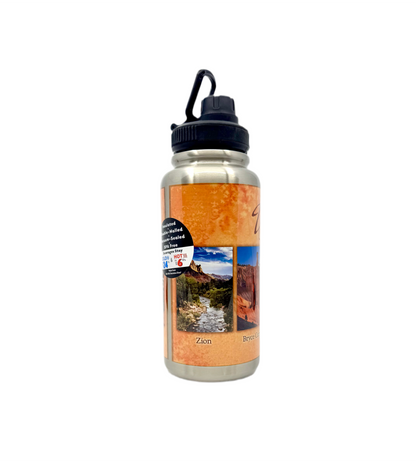 Water Bottle - Utah Rocks 32oz