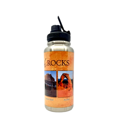 Water Bottle - Utah Rocks 32oz