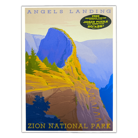 Puzzle - Retro Ranger - Angels Landing