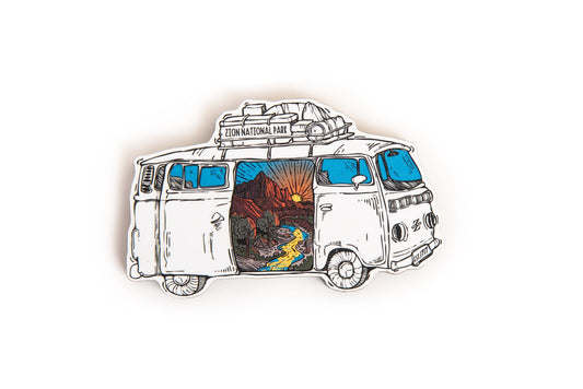 Sticker - The Zion Watchman Van - D