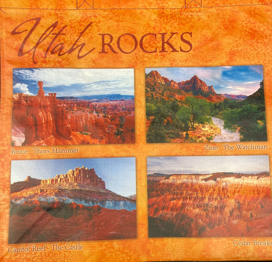 Tote - Utah Rocks Recycle Bag