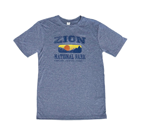 Tshirt - Zion Tech Navy