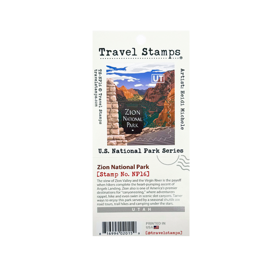 Travel Stamp Zion - NP16