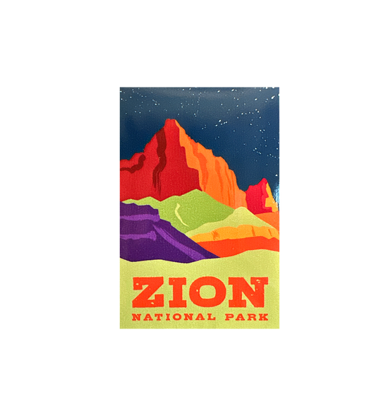 Sticker - Zion Watchman Neon